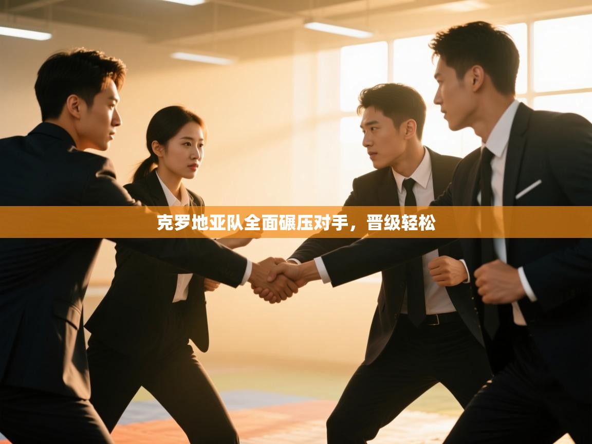 克罗地亚队全面碾压对手，晋级轻松